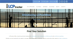 Desktop Screenshot of lcptracker.com