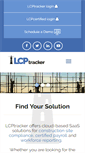 Mobile Screenshot of lcptracker.com